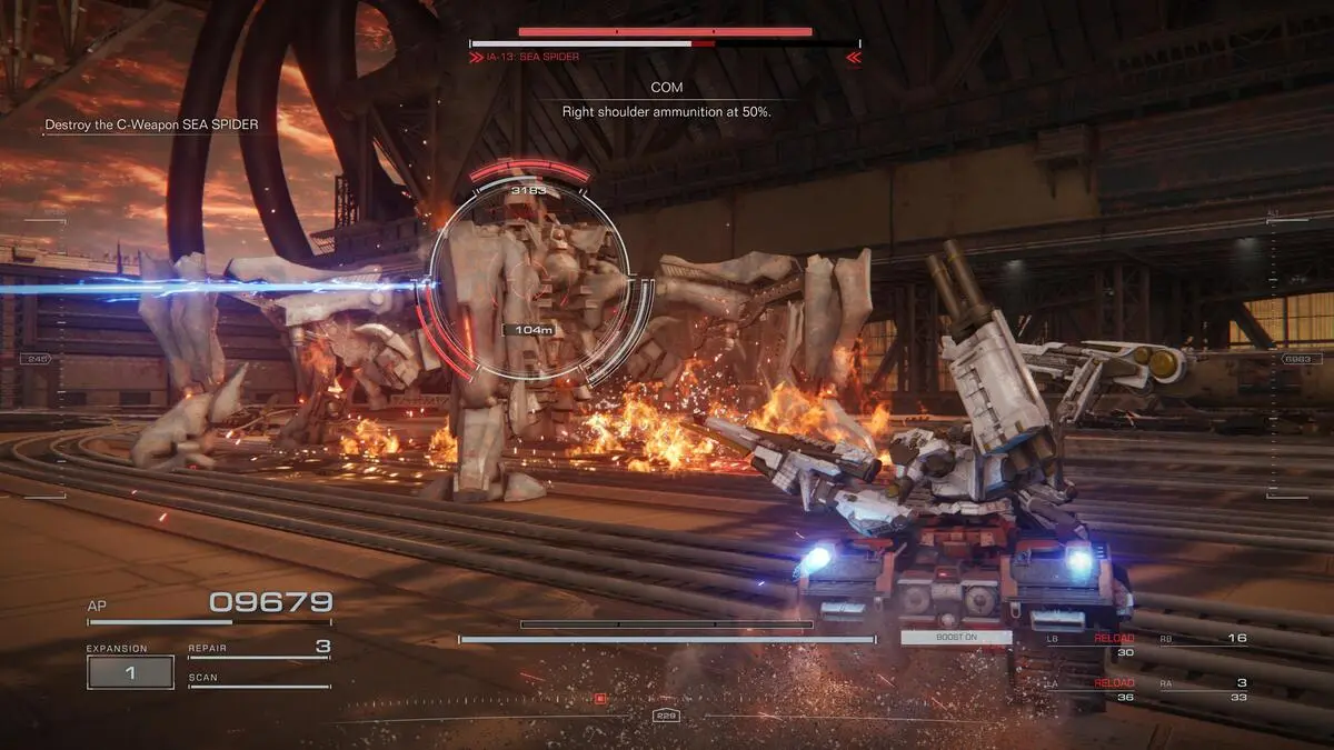 Armored Core 6 : Comment vaincre Araignée de mer