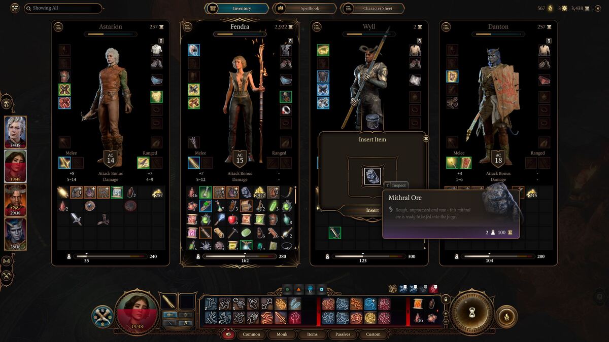 Baldur's Gate 3 Mithral