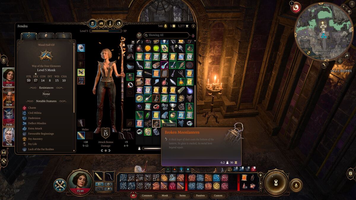 Lanterne lunaire de Baldur's Gate 3