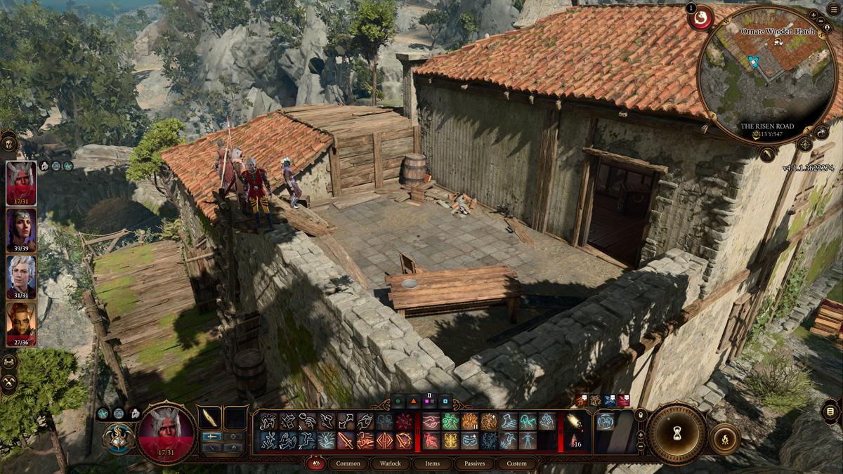 Meilleurs endroits Baldur's Gate 3 Risen Road