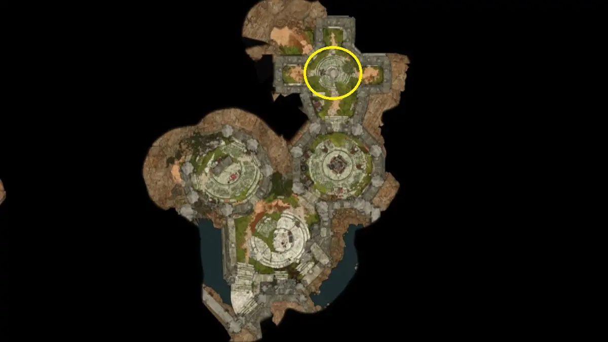 Emplacement du chagrin de Baldur's Gate 3
