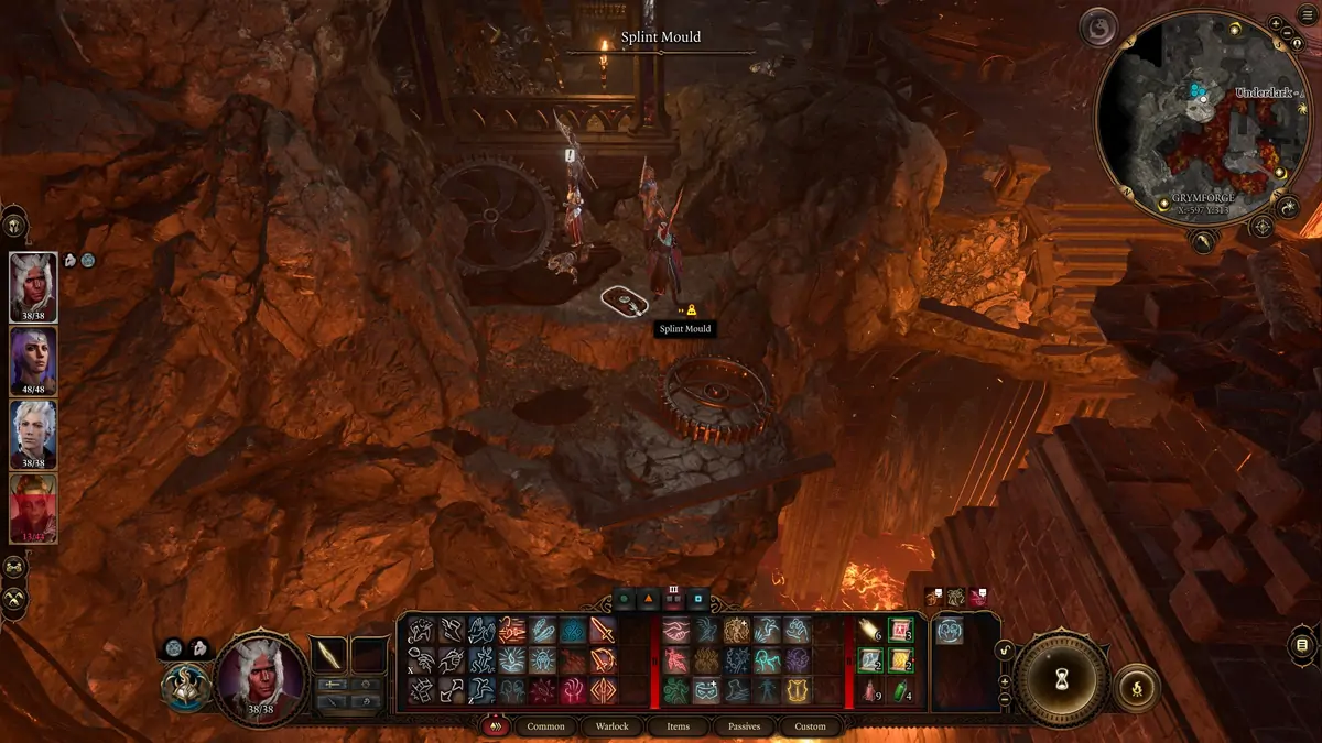 Emplacement du moule d'attelle Baldurs Gate 3