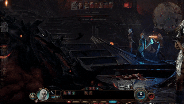 Baldur's Gate 3 Warlock Eldritch Blast