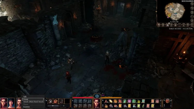 Baldur's Gate 3 Comment sélectionner tous les membres du groupe Split 1