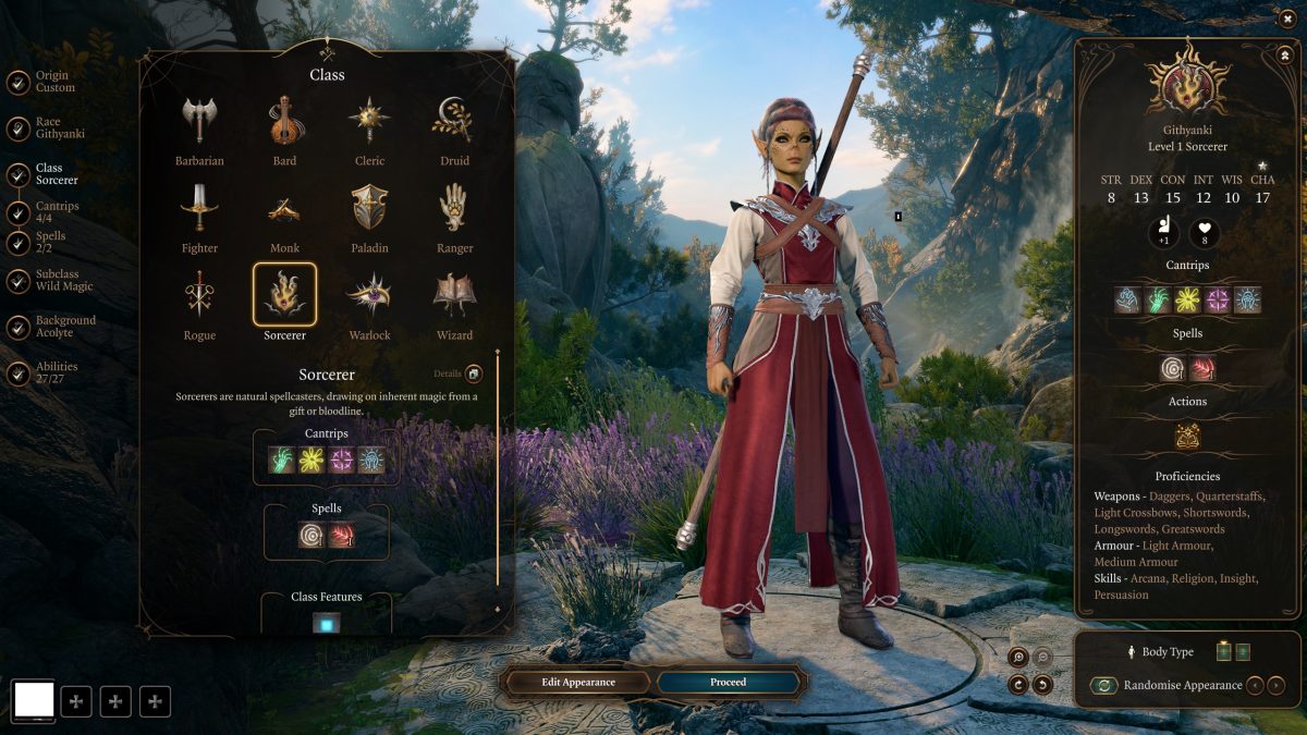 Apparition de Baldur's Gate 3