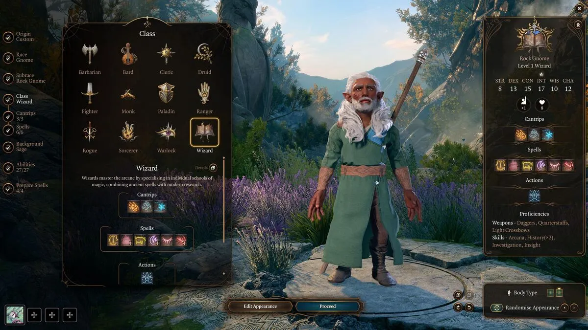 Baldur's Gate 3 : Les Meilleures sous-classes Magicien