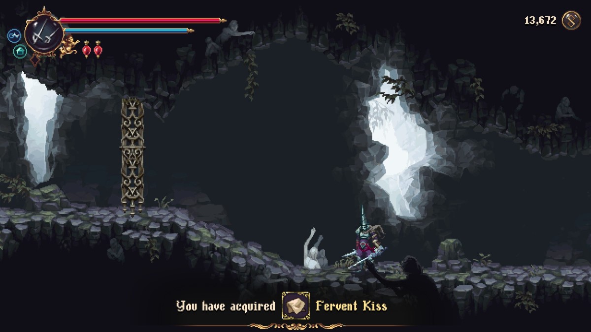 Blasphemous 2 Comment trouver chaque baiser fervent et obtenir le baiser clé cassé 3