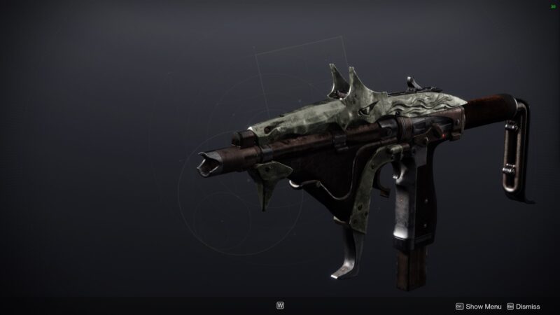 Destiny 2 Tarrabah SMG exotique