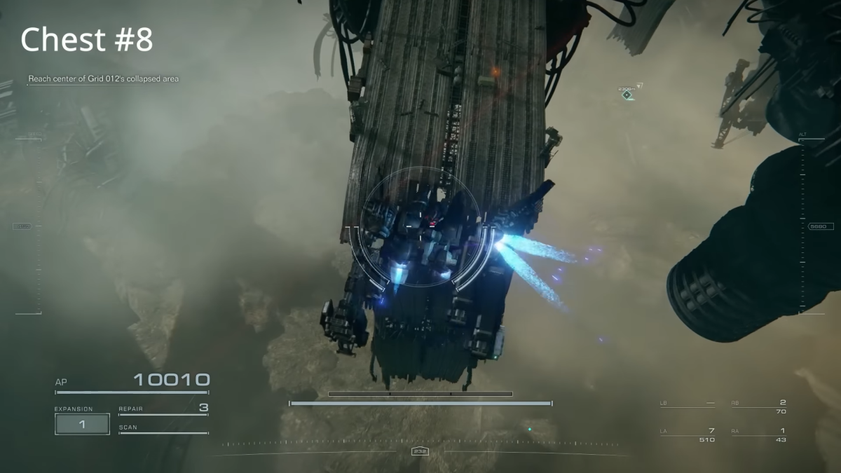 Comment trouver toutes les pièces cachées dans Armored Core 6