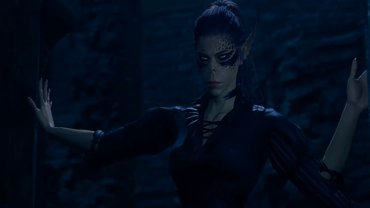 Scène romantique de Lae'zel Baldur's Gate 3