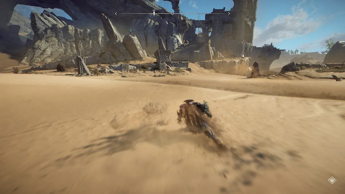 Toboggan de sable Atlas Fallen