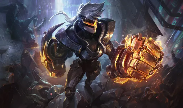 Vi brandit ses énormes gantelets dans League of Legends