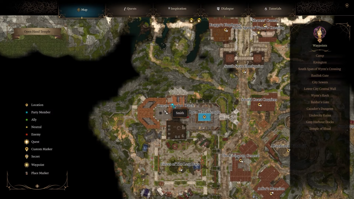 Où trouver les dribbles des parties du corps du clown dans Baldur's Gate 3
