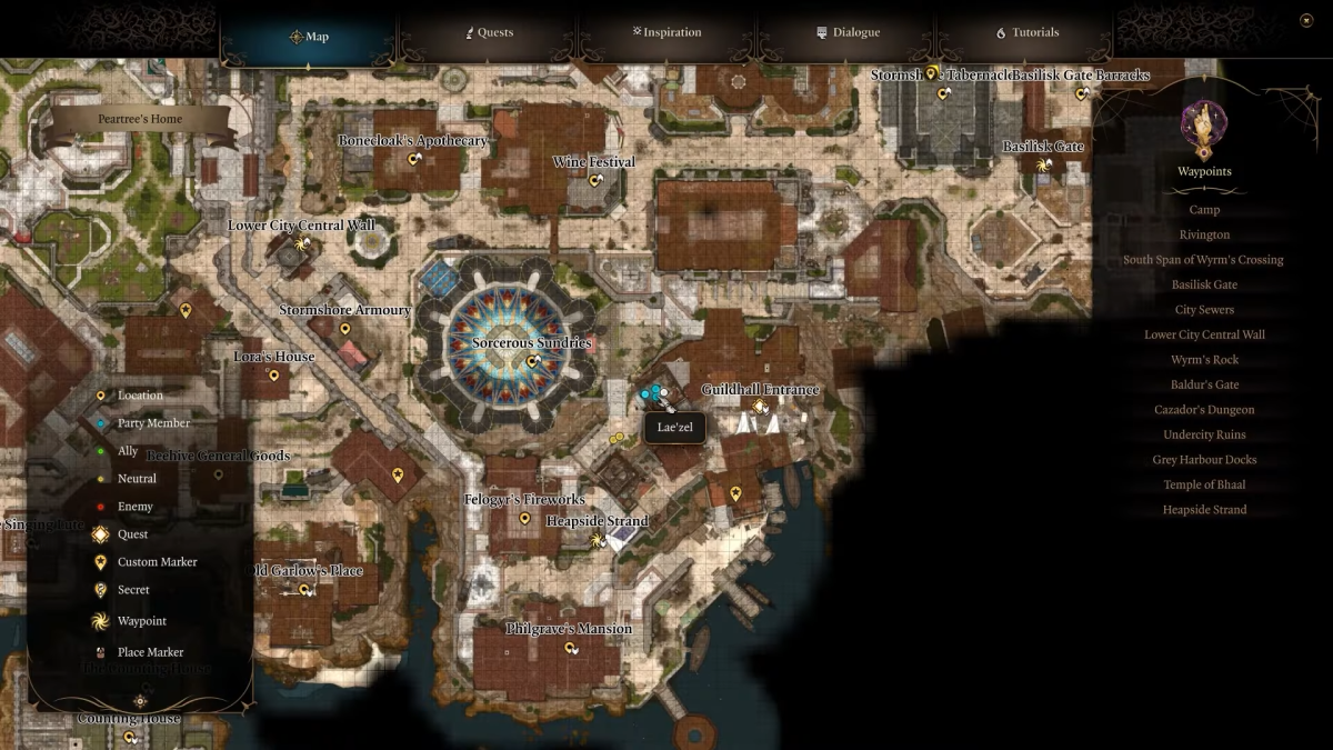 Où trouver les dribbles des parties du corps du clown dans Baldur's Gate 3 Leg