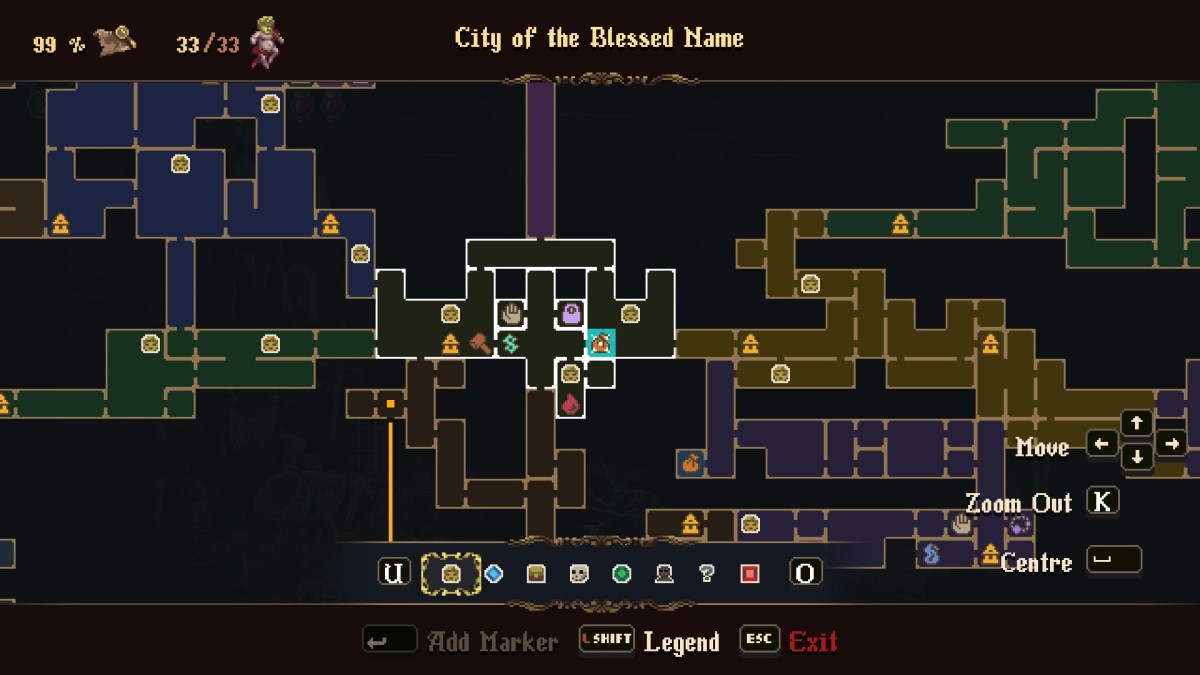 Où trouver toutes les graines de cire dans la carte Blasphemous 2 Seed 1