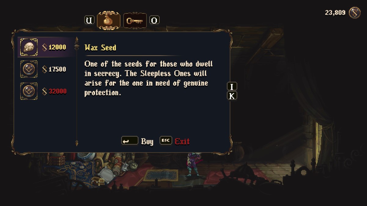 Où trouver toutes les graines de cire dans Blasphemous 2 Seed 1