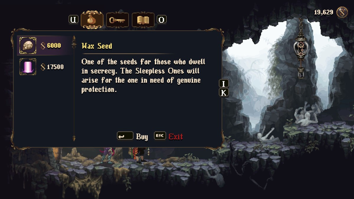 Où trouver toutes les graines de cire dans Blasphemous 2 Seed 3