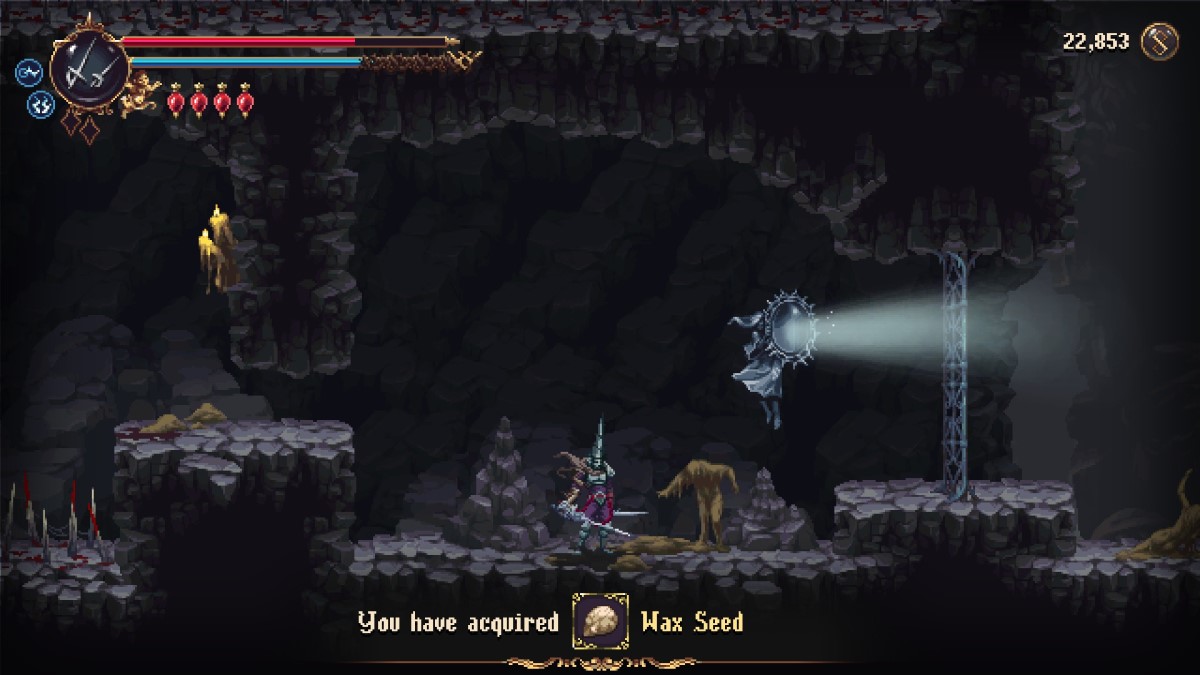 Où trouver toutes les graines de cire dans Blasphemous 2 Seed 4