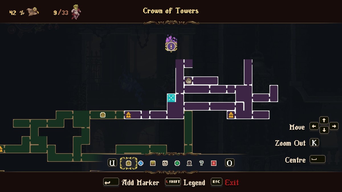 Où trouver le parchemin de l'aîné et le tissu de la vieille femme dans la carte à parchemin Blasphemous 2