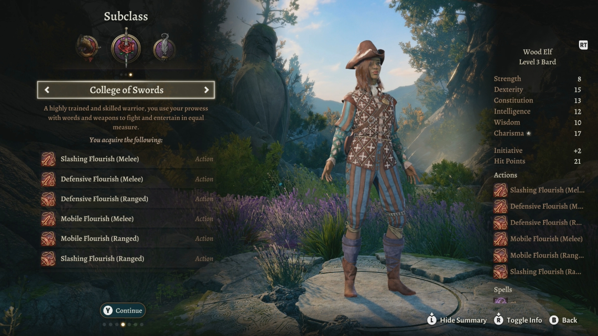 Baldurs Gate 3 Bard Subclass College Of Swords