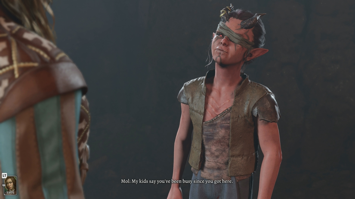 Baldurs Gate 3 Trouvez vos affaires Quest Rencontrez Mol dans Tiefling Hideout