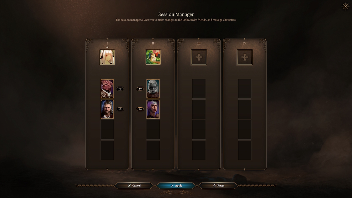 Baldurs Gate 3 Comment changer les compagnons contrôlables en session coopérative