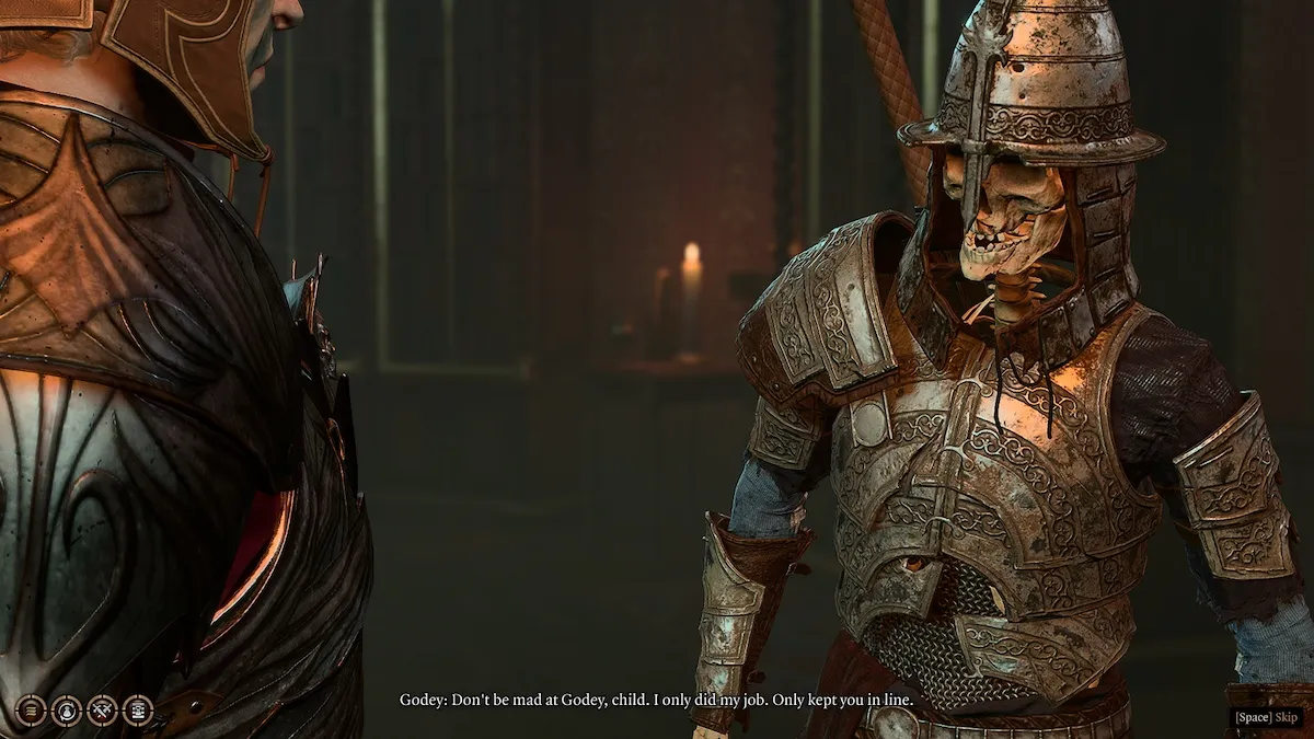 Baldurs Gate 3 Comment déverrouiller la porte sinistre du palais Cazadors Godey