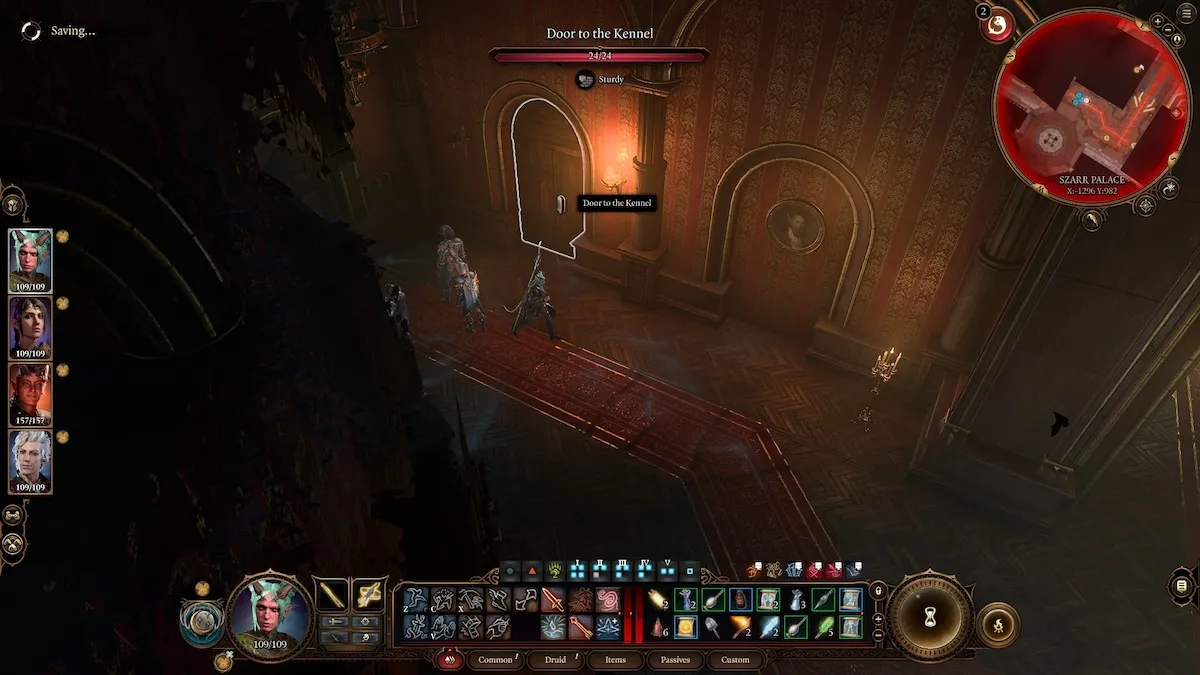 Baldurs Gate 3 Comment déverrouiller la porte sinistre du chenil du palais Cazadors
