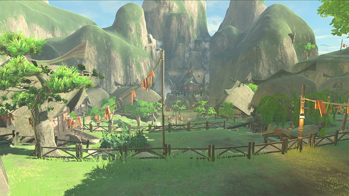 Breath Of The Wild Kakariko Village Tears Kingdom
