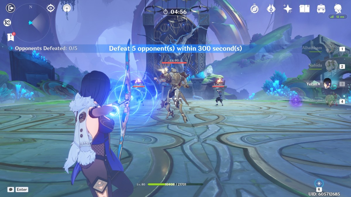Genshin Impact  Fragment d'anciens échos d'accords de marée profonde 3