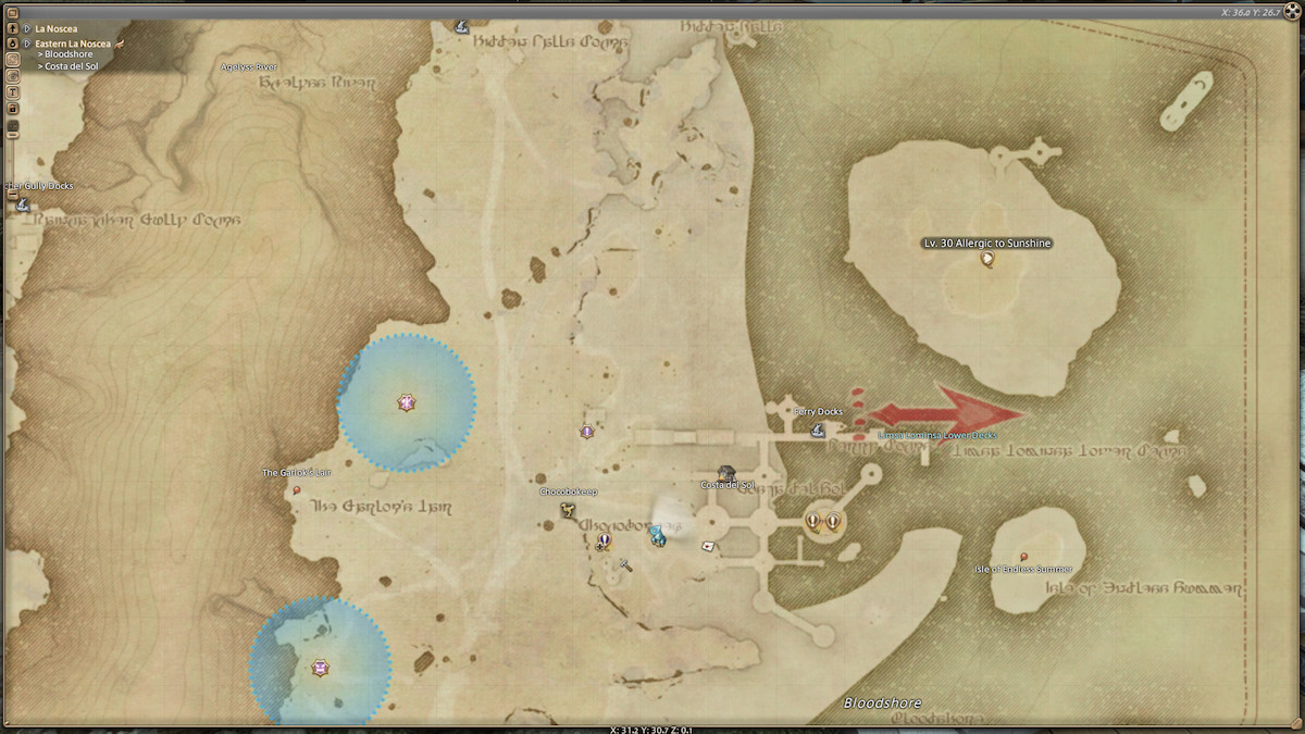 Carte de localisation de Haermaga