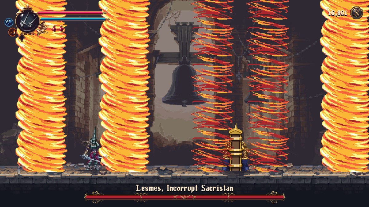 Comment vaincre Lesmes et Infanta dans Blasphemous 2 Lesmes 1