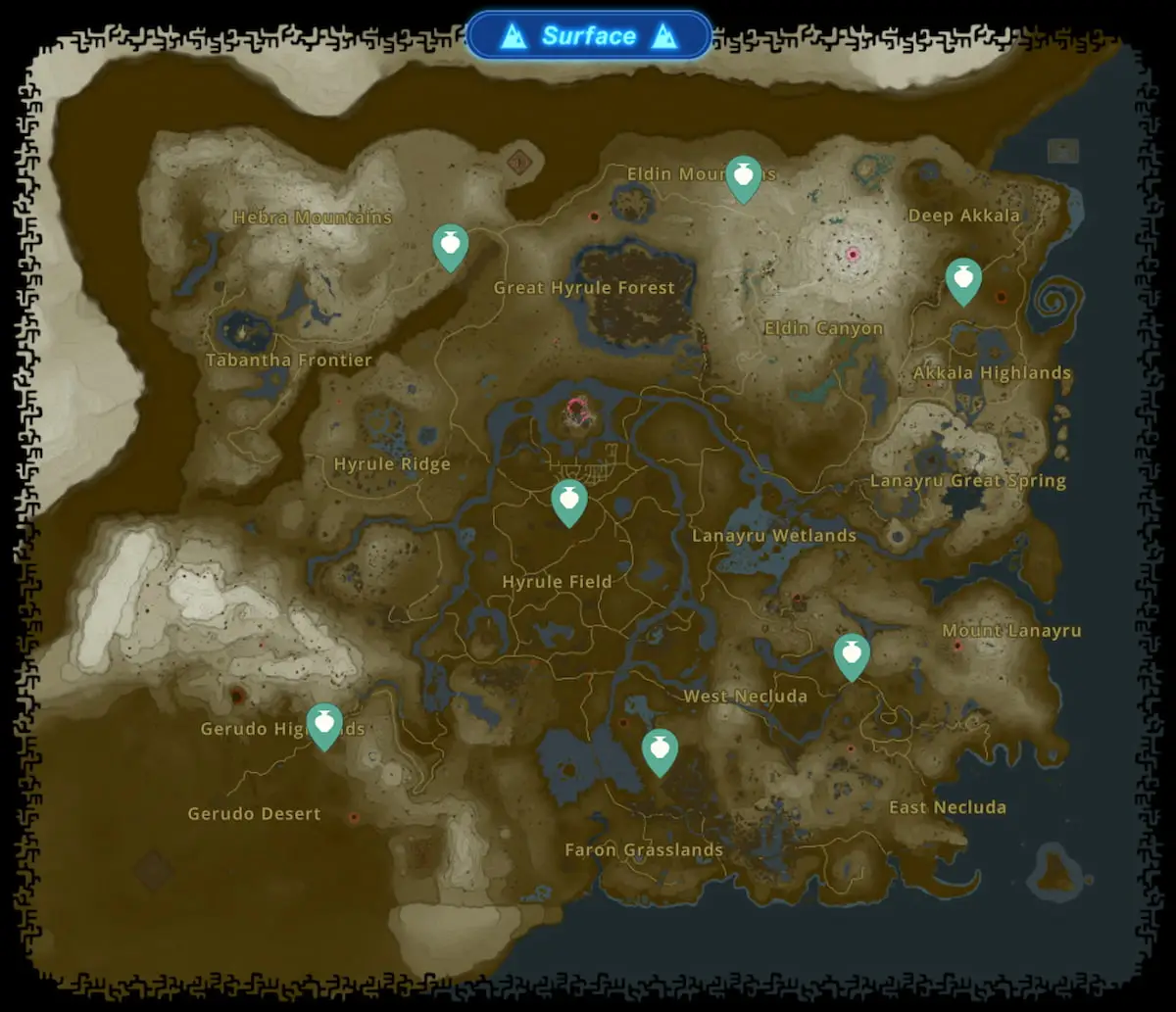 Larmes du royaume Koltin Map Bubbulfrog