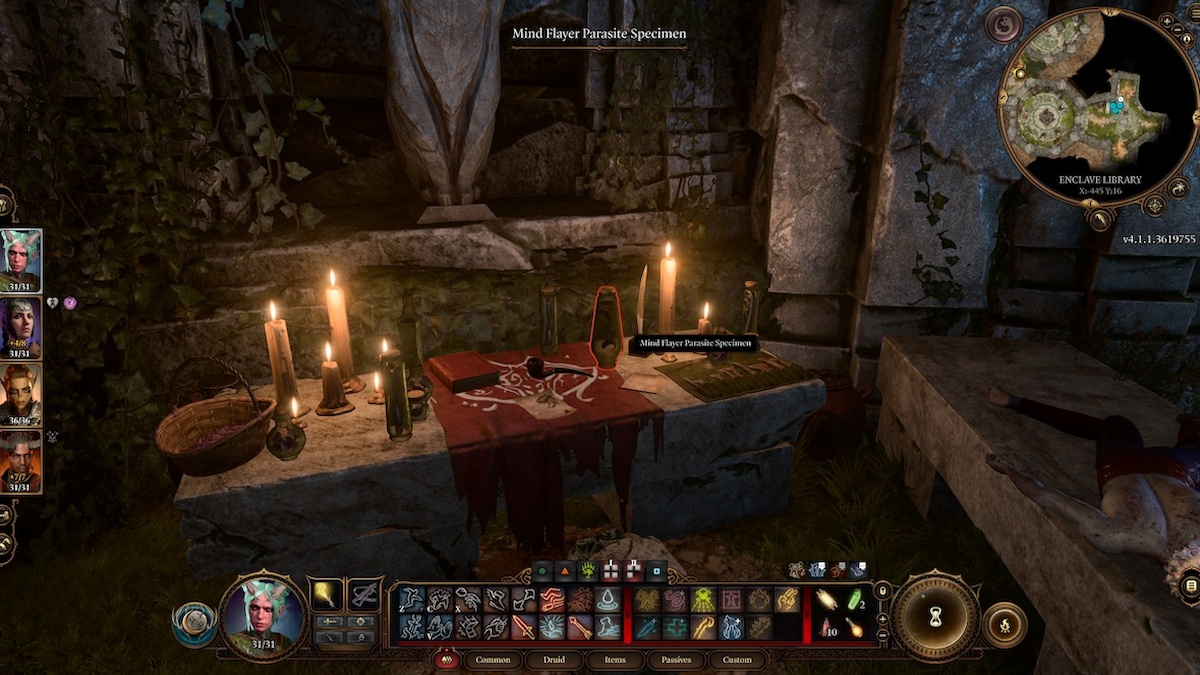 Où trouver des parasites pour les pouvoirs illithides dans le pot Baldurs Gate 3