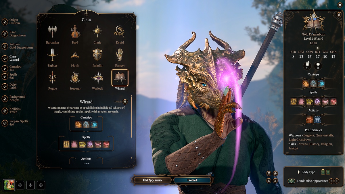 Quelle classe devriez-vous choisir dans l’assistant Baldurs Gate 3