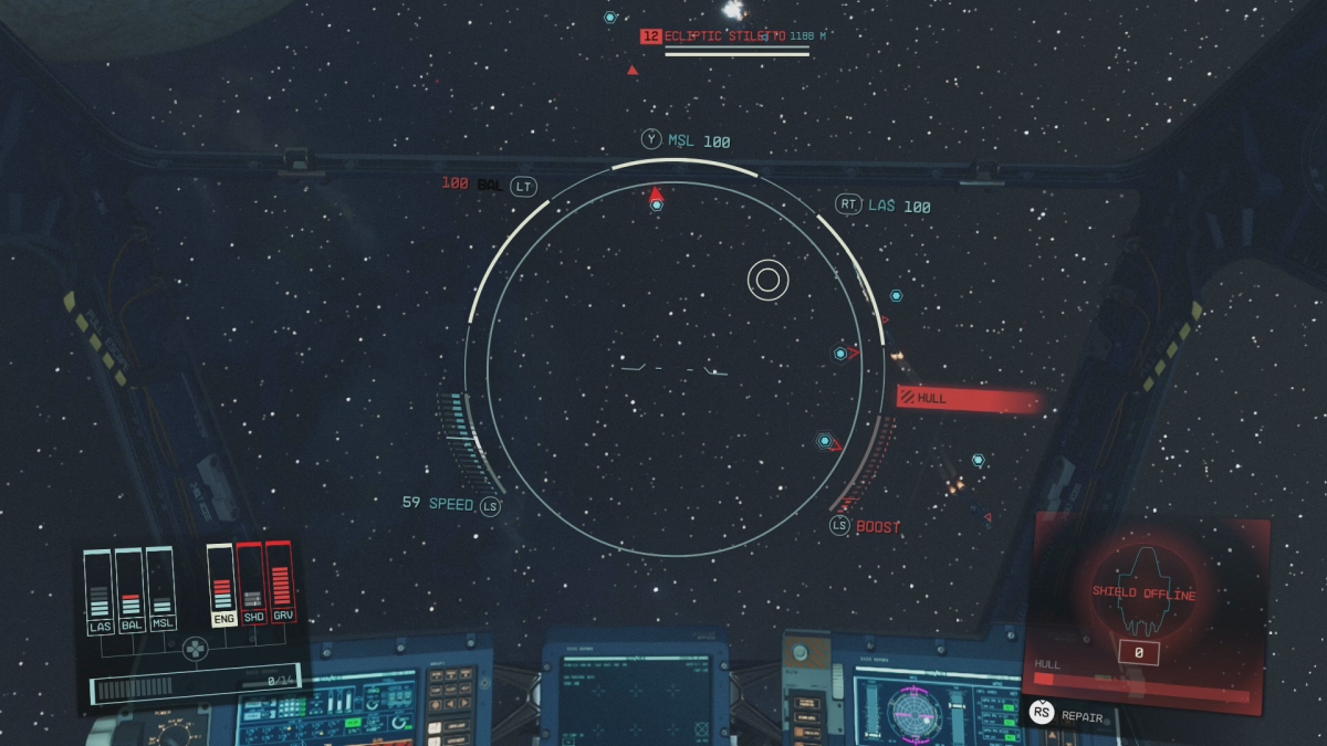 Starfield : Comment réparer votre vaisseau ?