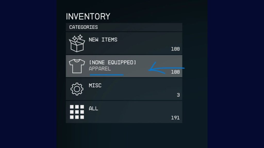 ALL Clothes I Helmet I Backpack Items