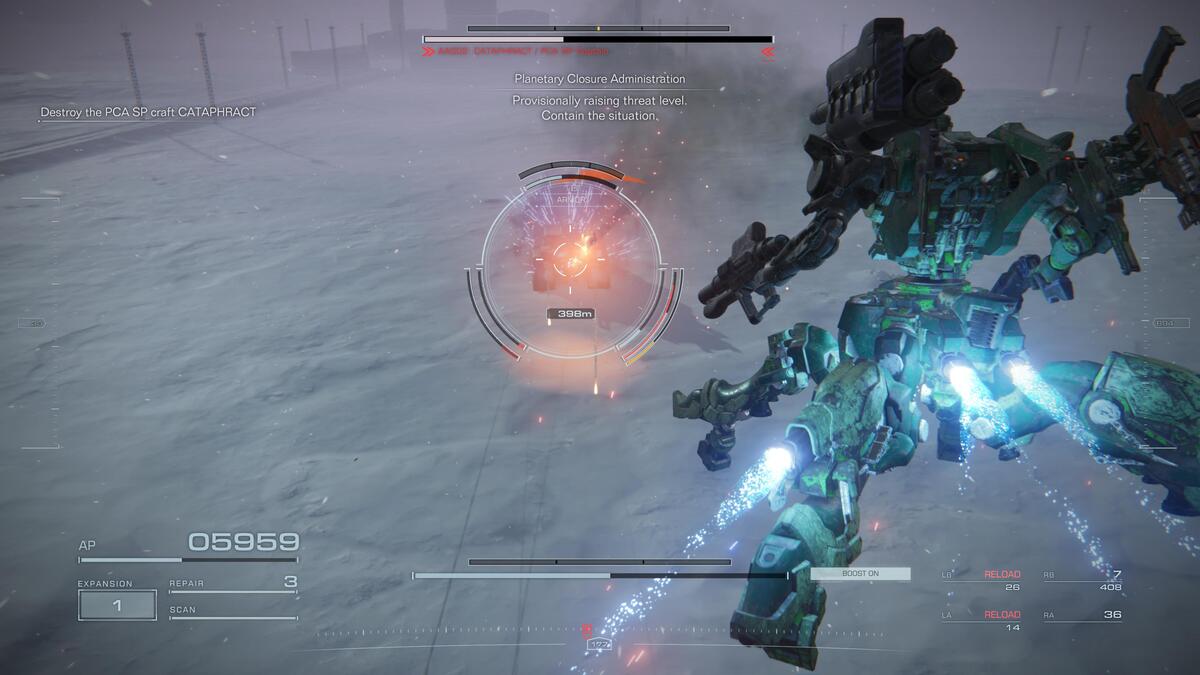 Stratégie du tétrapode Armored Core 6