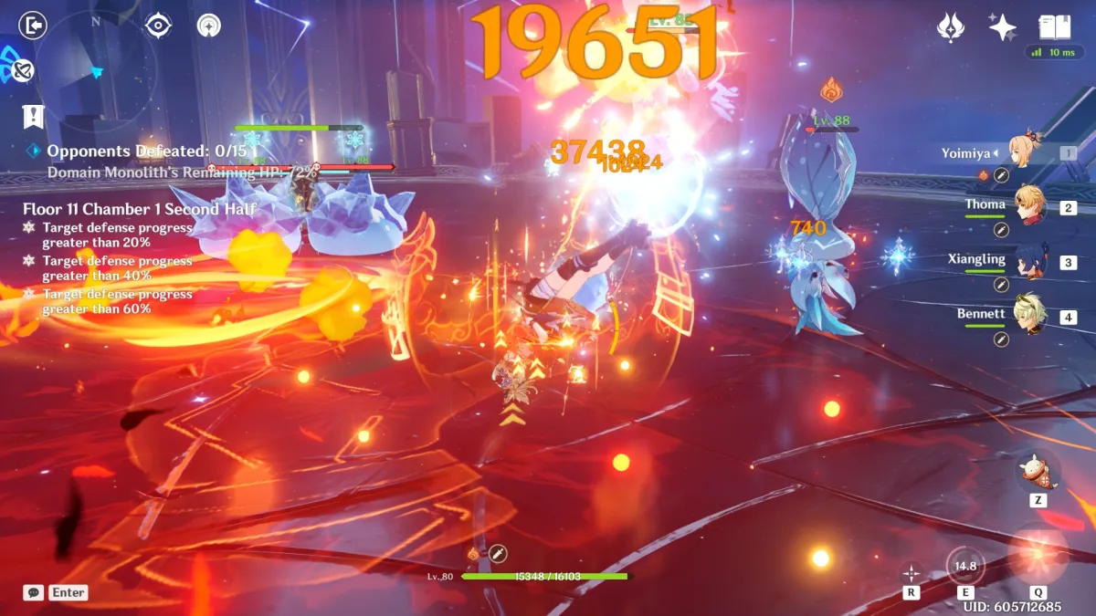 Genshin Impact 4.0 Abîme en spirale 2