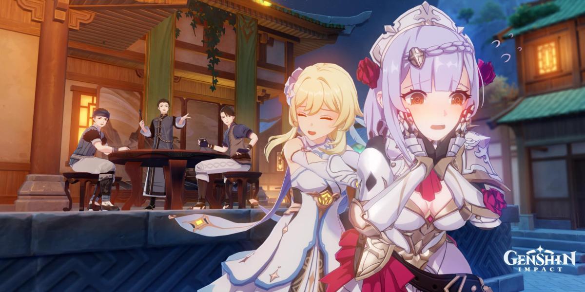 Genshin Impact  Noelle Hangout Event Endings Choices Guide Acte II Acte 2 Préparation à l'examen chevaleresque Examen d'entrée d'aventurier 1c