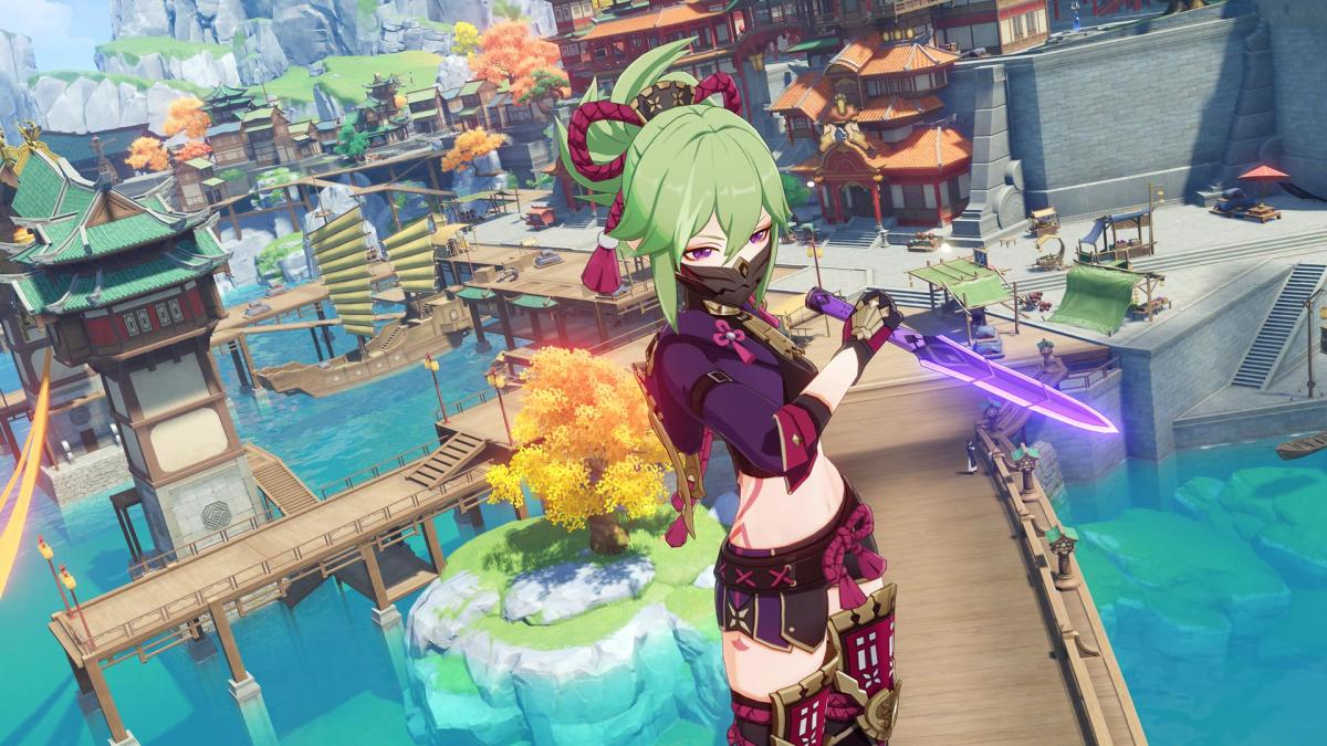 Guide Kuki Shinobu Meilleures armes Meilleurs artefacts Meilleurs talents Dps physiques 