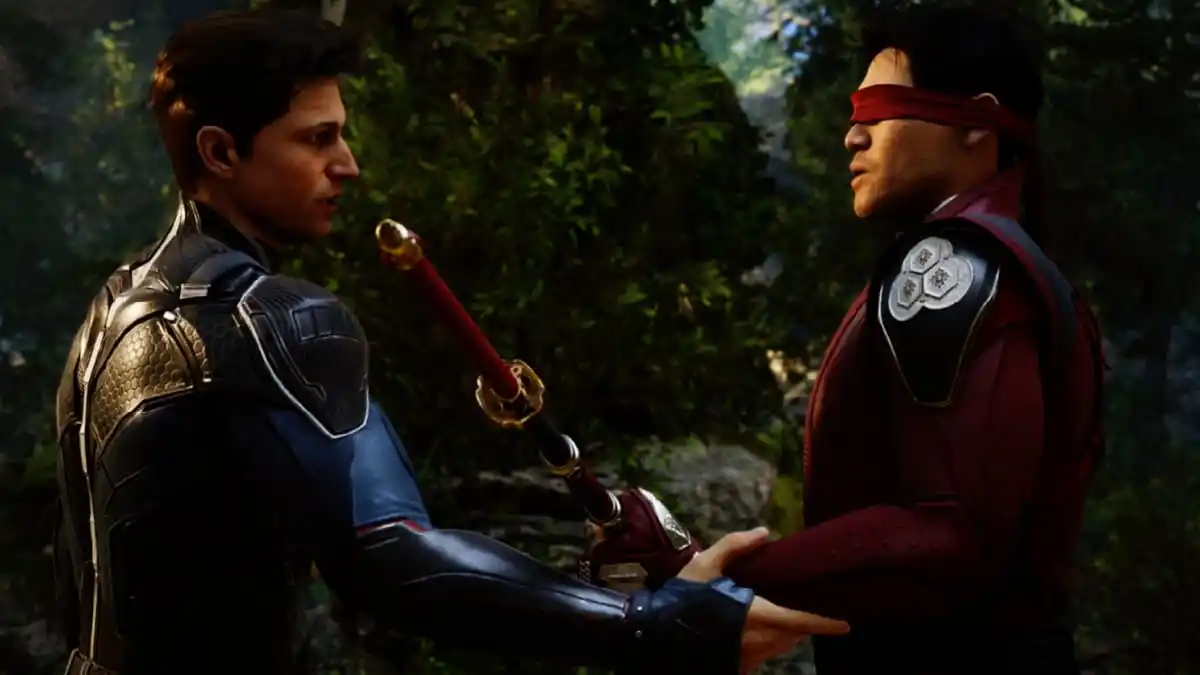 Mortal Kombat 1 Johnny et Kenshi
