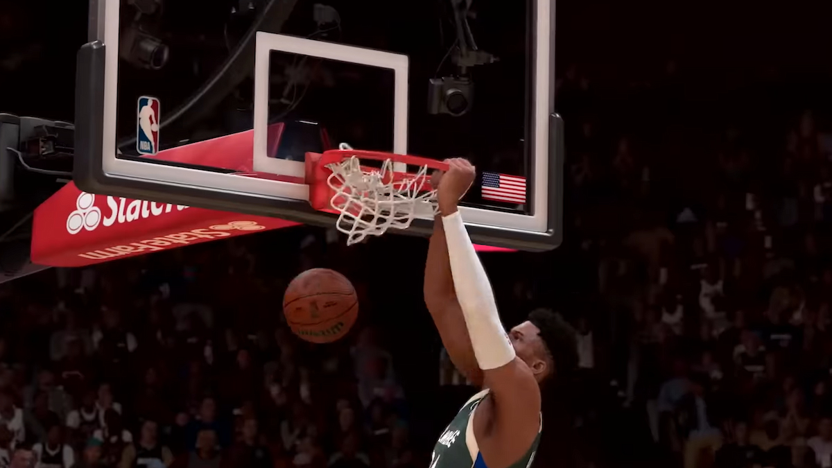 NBA 2K24 : Exigences dunk contact