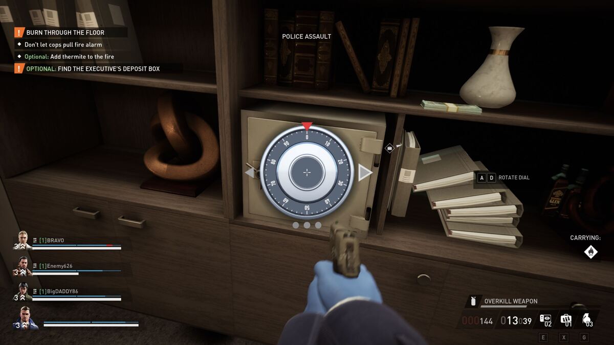 Payday 3 Pas de repos pour la méchante combinaison sûre