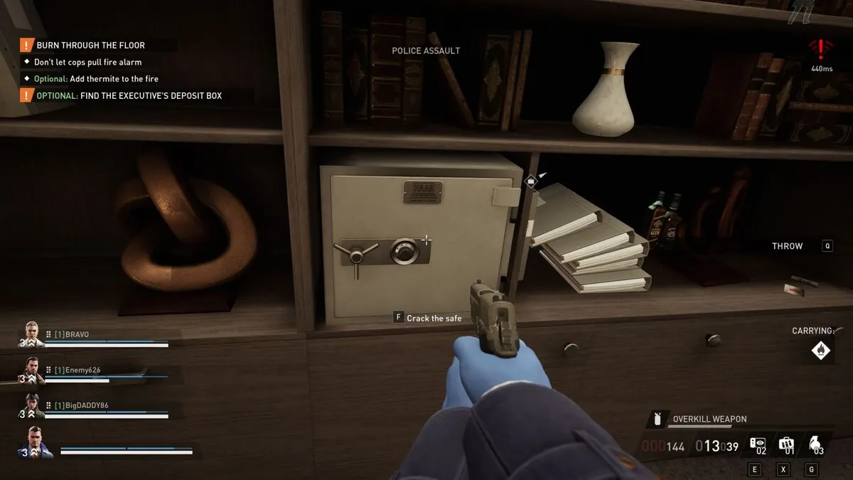 Payday 3 : Forcer le coffre-fort Pas de repos pour les méchants