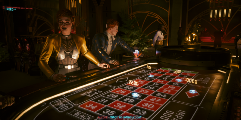 Cyberpunk 2077 : Phantom Liberty - Quel ordre parier à la roulette