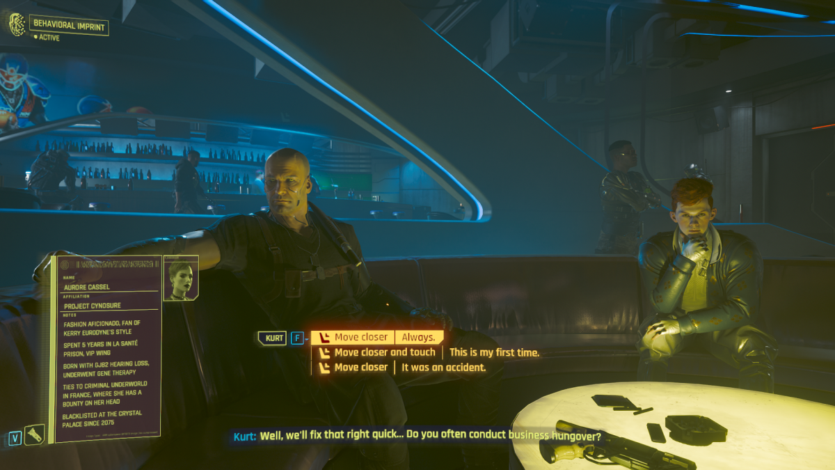 Comment répondre aux questions de Hansen dans Cyberpunk 2077 Phantom Liberty