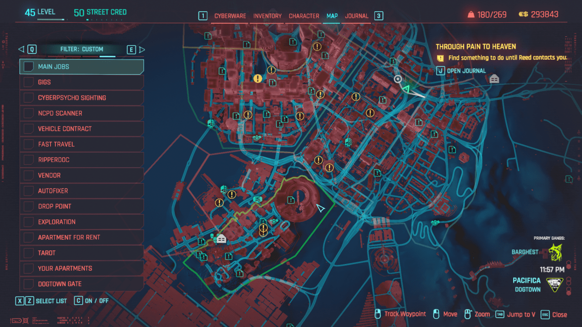 Quelle est la taille de la carte Phantom Liberty de Cyperpunk 2077 ?