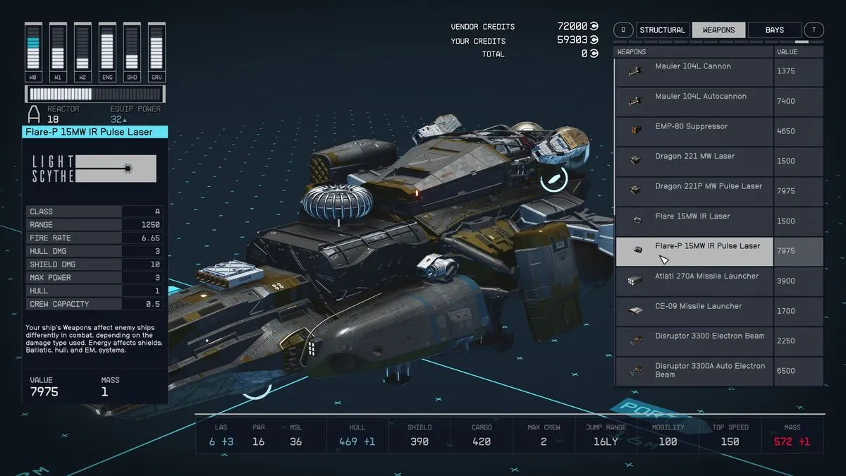 Starfield :  Les meilleurs chantiers navals et fabricants