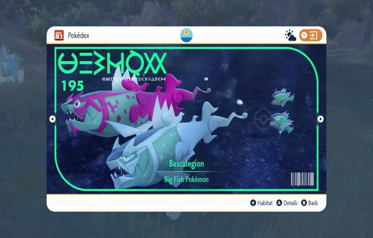 Comment obtenir Basculegion dans Pokemon Scarlet et Violet – Masque Sarcelle